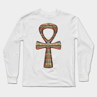 Ancient Egyptian Pattern Long Sleeve T-Shirt